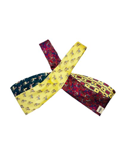 Upcycled SilkTie Top