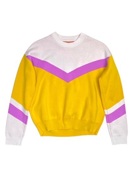 80s mikina dámska žltá