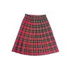 Károvaná Sukňa | Červená