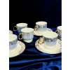6pcs Porcelain Tea Cup Set, Czechoslovakia