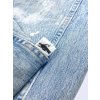 Upcycled Bleach Stain Wrangler Baggy Jeans