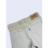 Upcycled MAC Double Waist Beige Baggy Jeans