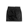 Vegan leather skirt