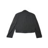 Graphite Crop Blazer
