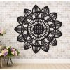 Dřevěná mandala na zeď pro pohodu