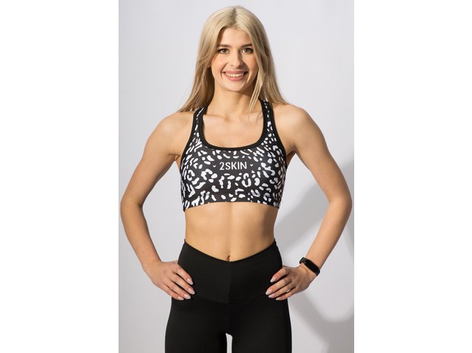 top sportowy strong black white