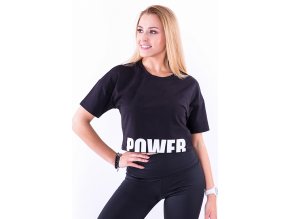 Tréningové tričko Power - čierne