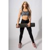 top sportowy strong black white fitness