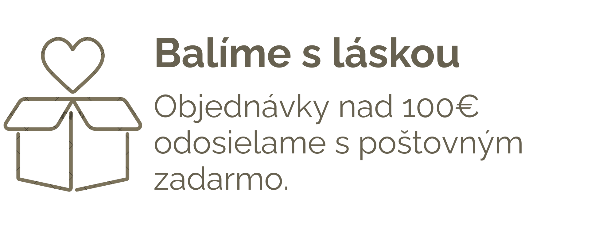Balíme s láskou