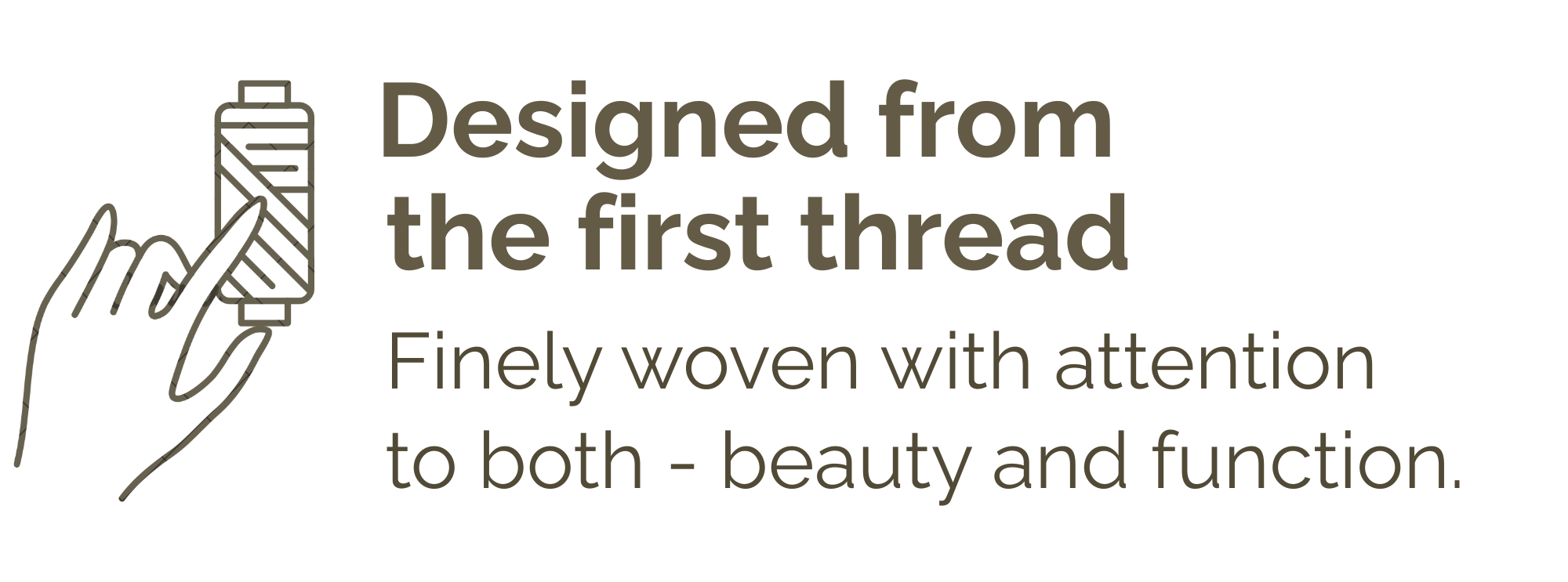 Designed from the thread up