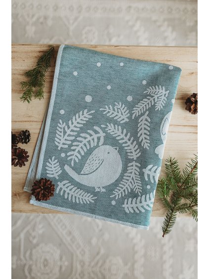 Jacquard kitchen towel Birds