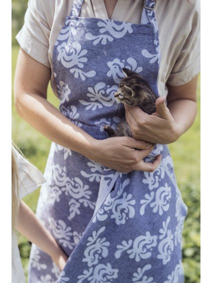 Dámska ľanová zástera Touch of Tradition (ÚĽUV)