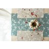 Jacquard tablerunner Rosehips