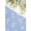 Linen kitchen towel - Flowers
