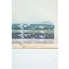 Linen Kitchen Towel Rosehips (forest green)