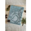 Gift Box - 3 pcs of linen kitchen towels Birds
