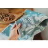 Gift Box - 3 pcs of linen kitchen towels Birds