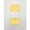 Linen kitchen towel Flowers (yellow)
