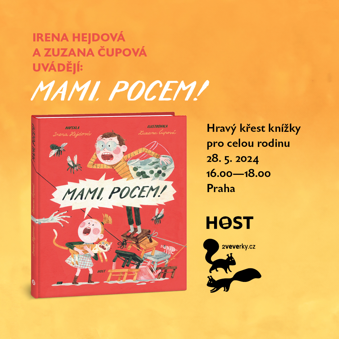 Mami, pocem! - Hravý křest knihy pro děti i dospělé