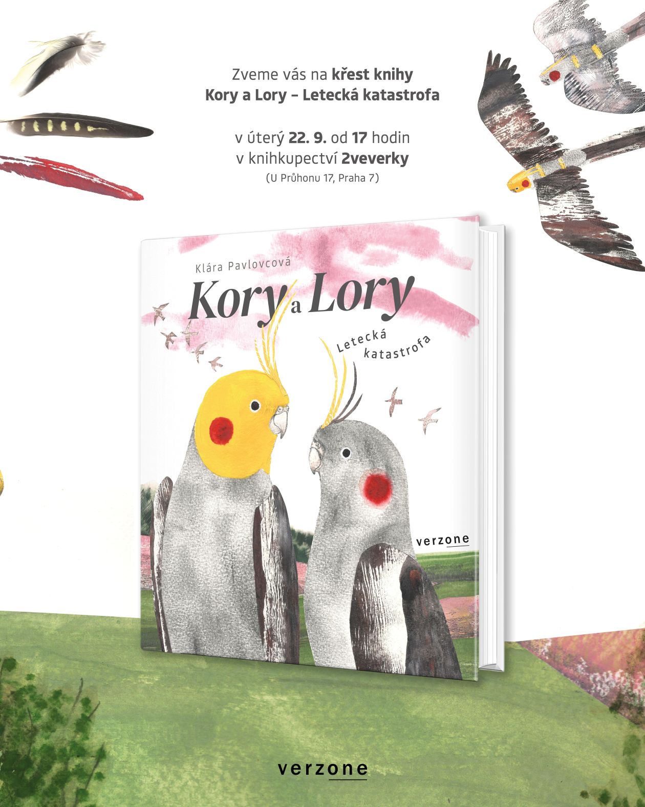 Křest knížky Kory a Lory