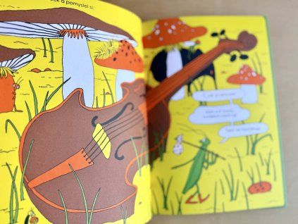 Cvrček v houslích  Blexbolex,