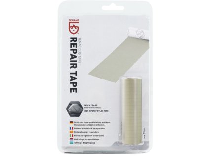 saenger gear aid repair tape ripstop nylon 50x75cm grau~2