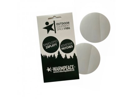 samolepici zaplaty warmpeace 2 kusy