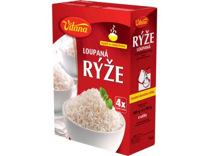 Vitana Rýže dlouhozrnná varné sáčky 4x100g; 400 g