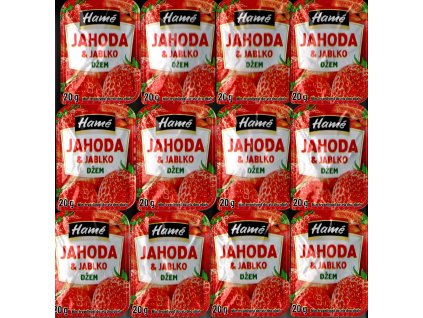 Džem Jahoda a jablko 12x20g