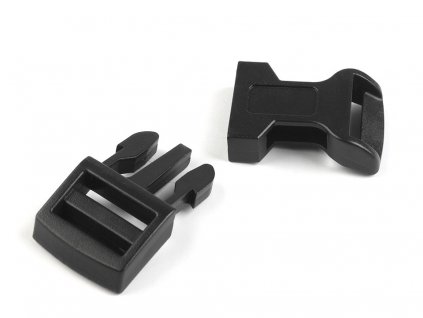 Spona trojzubec šíře 15 mm prohnutá na paracord
