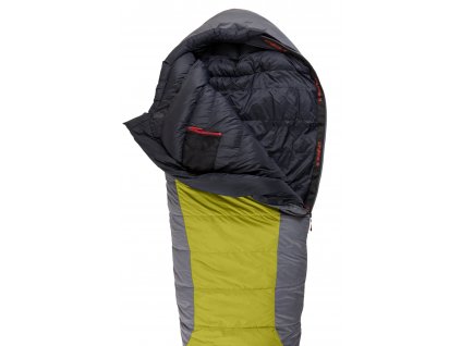Spací pytel Warmpeace VIKING 1200 195cm R yellow/grey/black