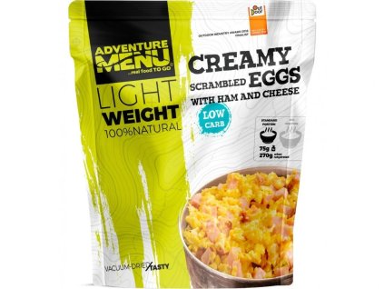 Adventure Menu Krémová míchaná vajíčka se šunkou s sýrem 75g/270g