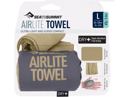 Sea to Summit ručník Airlite Towel Large - Desert