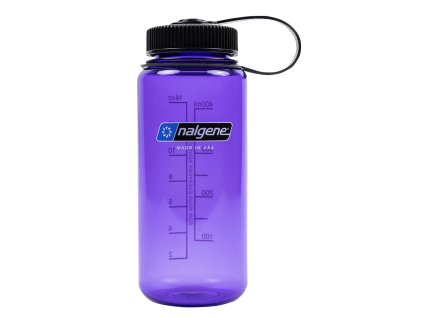 Wide Mouth 500 ml Purple w/Black Cap