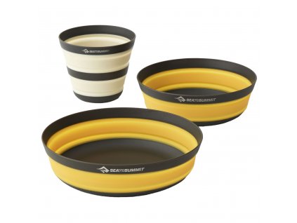 sea to summit frontier ultralight collapsible dinnerware set set of dishes