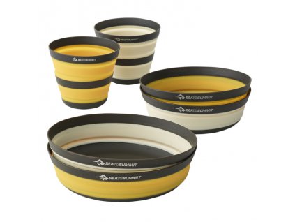 Sea to Summit  sada nádobí Frontier UL Collapsible Dinnerware Set - 6ks