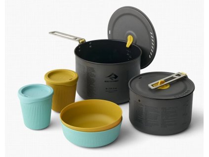 88310af0 sada nadobi sea to summit frontier ul two pot cook set 2p 6 piece seda modra