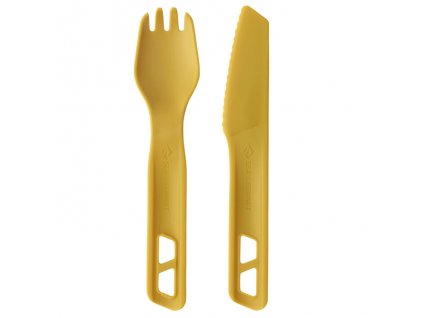 Sea to Summit  příbor Passage Cutlery Set - [2 Piece] - Yellow