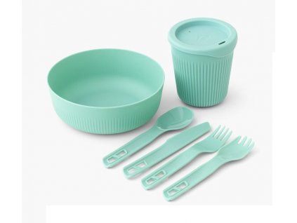 Sea to Summit  sada nádobí Passage Dinnerware Set - [1P] [6 Piece] - Blue