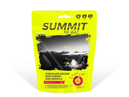 Summit To Eat  Čokoládová pěna s Granolou a třešněmi 97g/237g