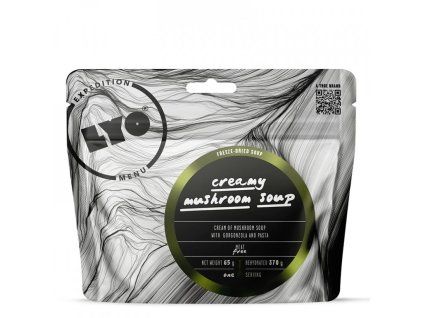 LYOfood Krémová houbová polévka 65g/370g