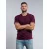 1566 1 panske bavlnene tricko cityzen bordo kulaty vystrih