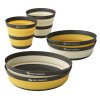 Sea to Summit  sada nádobí Frontier UL Collapsible Dinnerware Set - 6ks