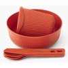 Sea to Summit  sada nádobí Passage Dinnerware Set - [1P] [6 Piece] - Orange