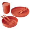 Sea to Summit sada nádobí Passage Dinnerware Set - [1P] [7 Piece] - Orange