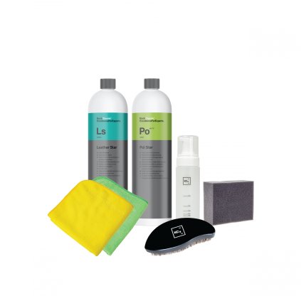 737 koch chemie profi sada autokozmetiky na cistenie koze a alcantary