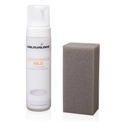 1495 colourlock mild leather cleaner with sponge jemny cistic koze 200ml