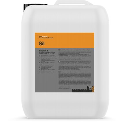 134 koch chemie silicon wachsentferner sil odmastnovac odstranovac vosku 5l