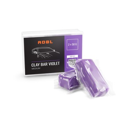 Stredne tvrdý ADBL Clay Bar Violet (2x 50g)