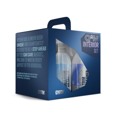 Sada autokozmetiky Gyeon Q2M Interior Set - Bundle Box + Q2M Bathe+ (80 ml)